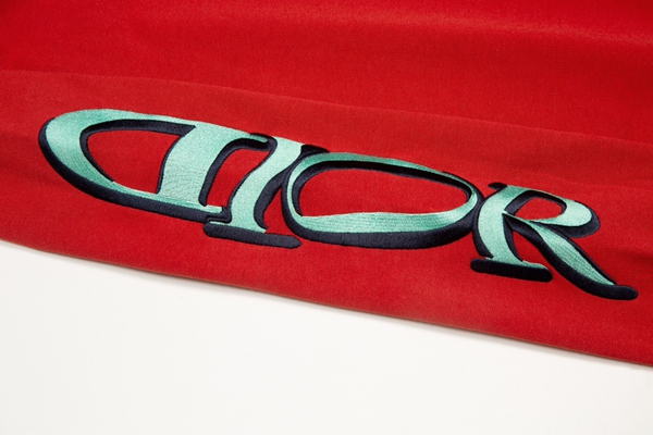 ブランドパーカー素材ディテール